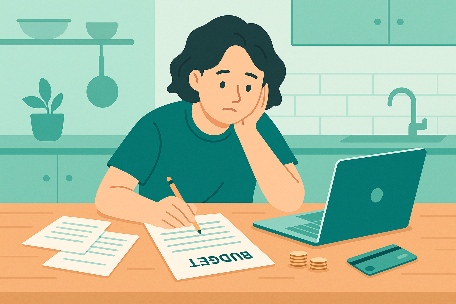 Feeling overwhelmed by budgeting before getting help